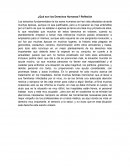 ¿Qué son los Derechos Humanos? Reflexión
