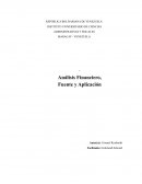 Análisis financiero, fuente y aplicación
