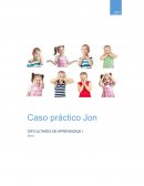 Caso Jon Unir Dificultades de aprendizaje
