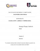 LEGISLACIÓN LABORAL Y EMPRESARIAL