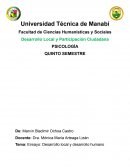 Desarrollo local y desarrollo humano