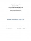 PROCESO DE LA INVESTIGACIÓN-ACCIÓN EDUCACIÓN