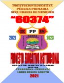PROYECTO EDUCATIVO INSTITUCIONAL 2021-2023