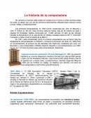 Historia de la computadora