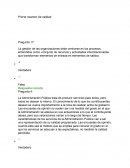 Primer parcial CALIDAD EN EL SECTOR PÚBLICO