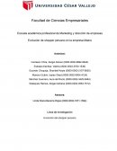 Escuela académica profesional de Marketing y dirección de empresas