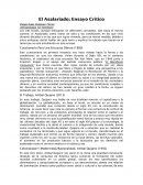 El Asalariado; Ensayo Critico