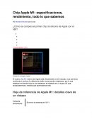 La evolucion de los chips de apple