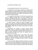 LA CRISIS DEL PETRÓLEO 1973