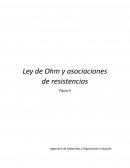 Ley de Ohm y asociaciones de resistencias