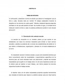 Informe de un capítulo de tesis