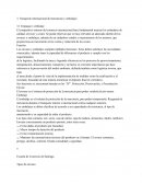 Transporte internacional de mercancías y embalajes