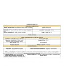 PLANEACIÓN DIDÁCTICA ESPAÑOL