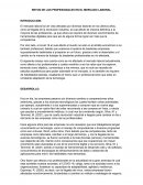 RETOS DE LOS PROFECIONALES EN EL MERCADO LABORAL