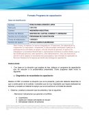 GENTION DEL CAPITAL HUMANO Y LIDERAZGO. PROGRAMA DE CAPACITACION