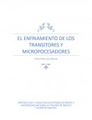 Enfriamiento de transistores y microprocesadores