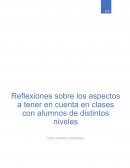 Aspectos a tener en cuenta sobre las clases de cello con alumnos de diferentes niveles