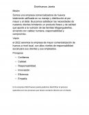 Finanzas. Distrihuevos Javela