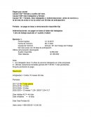 Ejercicio Finiquito y Feriado