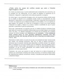 Cuáles serían las causas del conflicto armado que asola a Colombia según Douglass