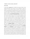 Capitalismo, crecimiento económico y subdesarrollo