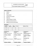 Procedimiento de uso de martillo neumatico y/o electrico