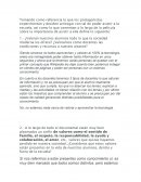 Analisis camino a la escuela