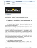 Laboratorio: análisis de la competencia y DAFO