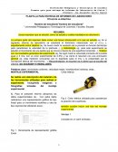 PLANTILLA PARA ENTREGA DE INFORMES DE LABORATORIO