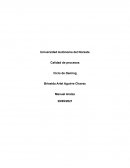 Calidad de procesos. Ciclo de Deming