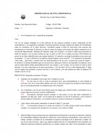 ETICA PROFESIONAL. Caso 1. Página 1