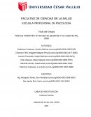 Violencia Intrafamiliar en tiempos de pandemia en la ciudad de Ate, 2020