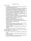 Bloque 1 de Georafia 5to Semestre de Preparatoria