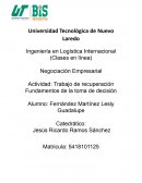 Fundamento toma desicion