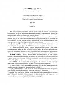 LAS REDES ATENCIONALES. Página 1