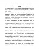 LEY DE GESTION DE NEGOCIOS