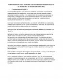 PLAN OPERATIVO PARA REINICIAR LAS ACTIVIDADES PRESENCIALES EN EL PROGRAMA DE INGENIERÍA INDUSTRIAL