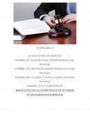 RESOLUCIÓN DE LA COMPETENCIA DE DIVERSOS PLANTEAMIENTOS JURÍDICOS