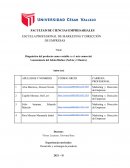 Diagnóstico del producto como variable en el mix comercial