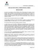 GUÍA DE APOYO PARA LA REDACCIÓN DE LOGROS MÉTODO DARC