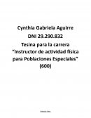 Poblaciones especiales. Tesina. Ilades