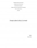Ensayo sobre la ética y la moral
