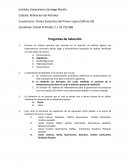 Cuestionario Definiciones sobre refinacion