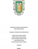 Integración y Desarrollo del Talento Humano