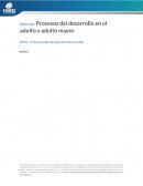 Procesos de desarrollo en el adulto mayor