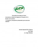 Creación y búsqueda de problemática para soluciones creativas