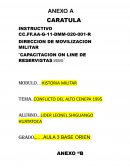 CONFLICTO DEL ALTO CENEPA 1995