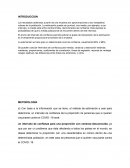 Metodologia para el proyecto de estadistica