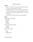 MENTES A TRABAJAR