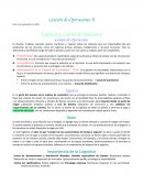 Logística y Cadena de Suministro